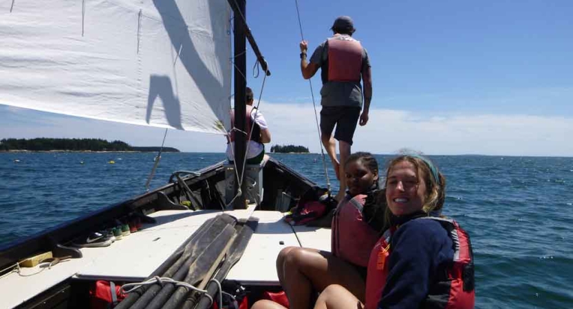 maine sailing for teens leadership program